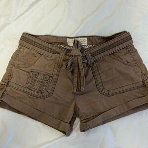 Aeropostale Tan Women's Cargo Shorts